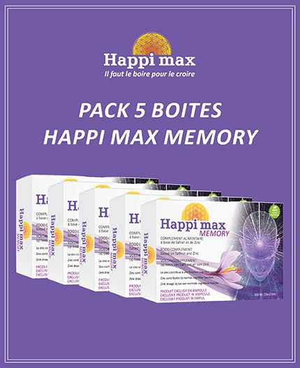 Happi Max Memory - 100 Ampoules